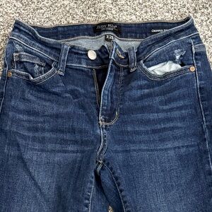 Judy Blue Indigo Cropped Jeans